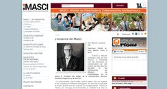 Desktop Screenshot of masci.u-bourgogne.fr