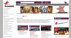 Desktop Screenshot of iutlecreusot.u-bourgogne.fr