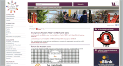 Desktop Screenshot of langues-communication.u-bourgogne.fr