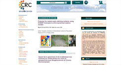Desktop Screenshot of climatologie.u-bourgogne.fr