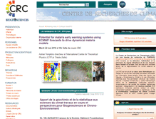 Tablet Screenshot of climatologie.u-bourgogne.fr