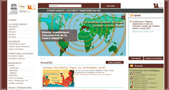Desktop Screenshot of chaireunesco-vinetculture.u-bourgogne.fr