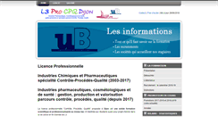 Desktop Screenshot of licprobpl.u-bourgogne.fr