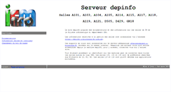 Desktop Screenshot of depinfo.u-bourgogne.fr