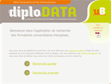 Tablet Screenshot of diplodata.u-bourgogne.fr